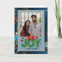 Hübsch Dusty Blue Weihnachts-Foto