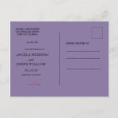 hübsch Einfache Seesterne Save the Date Ankündigungspostkarte (Rückseite)