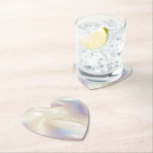 Hübsch Elegant Pearl Aqua Lila Rundgang Kunstgiess Untersetzer (Vor Ort)