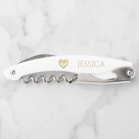 Hübsch Elegant Personalisiert Beste Schwester Kellnermesser (Rückseite)