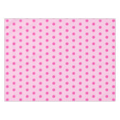 Hübsch erröten rosa Polka-Punkt-Party Tischdecke (Vorderseite (Horizontal))