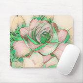 Hübsch erröten tadelloses Licht und Airy moderne Mousepad (Mit Mouse)