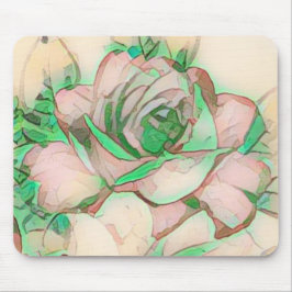 Hübsch erröten tadelloses Licht und Airy moderne Mousepad