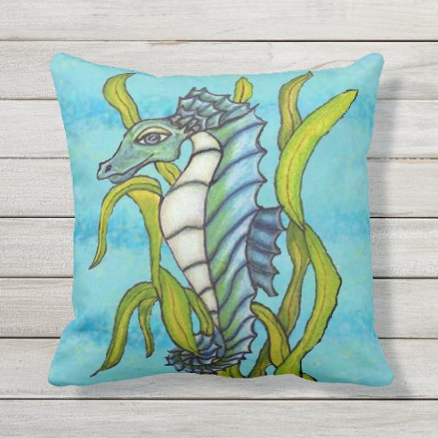 Seepferd Kissen | Zazzle.de