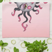 Hübsch Fantasy Lady Sun Gray Face Pink Lips Wangen Handtuch (Gefaltet)