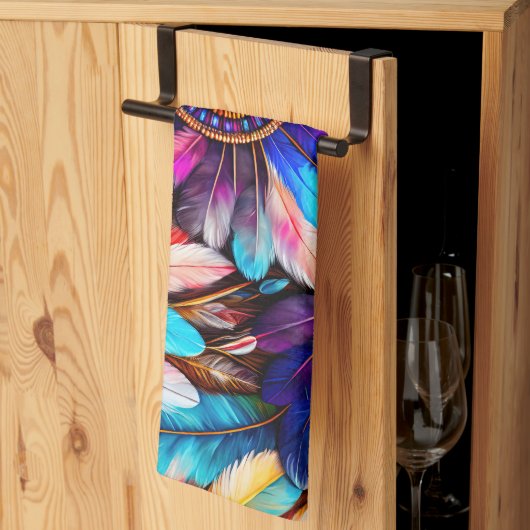 Hübsch Feathers Geschirrtuch (Drittel gefaltet)