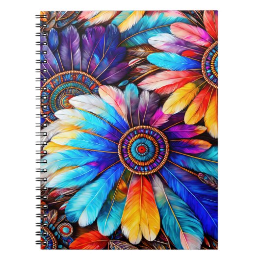 Hübsch Feathers Notizblock (Vorderseite)