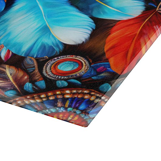 Hübsch Feathers Schneidebrett (Ecke)