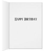 Hübsch Flamingo Grußkarte (Innen (Rechts))