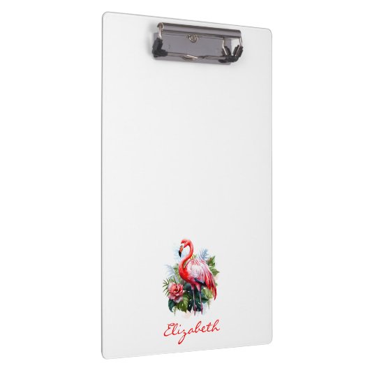 Hübsch Flamingo Klemmbrett (Rechts)