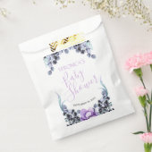 Hübsch Floral Berry Lila Baby Dusche Geschenktütchen (Versiegelt)