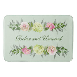 Hübsch floral Botanisch | Entspannen & Entspannen  Badematte