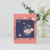 Hübsch Floral I Liebe Hawaii Staat Karte (Stehend Vorderseite)