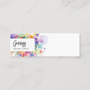 Hübsch Floral Perfume Tester Mini Visitenkarte