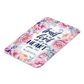 Hübsch Florals | Personalisierte Schrift Magnet (Linke Seite)