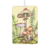 Hübsch Forest Mushrooms Ferns Autolufterfrischer (Vorderseite)