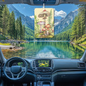 Hübsch Forest Mushrooms Ferns Autolufterfrischer