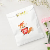 Hübsch Fox I Liebe Sie Herz Geschenktütchen (Versiegelt)