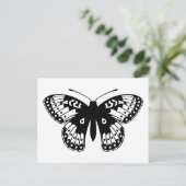 Hübsch Fritillary Butterfly Postkarte (Stehend Vorderseite)