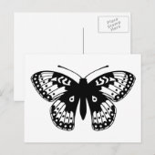 Hübsch Fritillary Butterfly Postkarte (Vorne/Hinten)