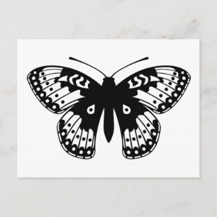 Hübsch Fritillary Butterfly Postkarte