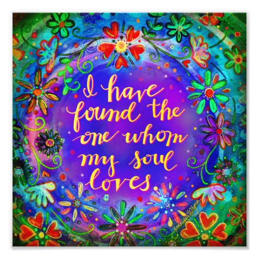 Hübsch fröhlich habe ich den gefunden fotodruck (Vorne)