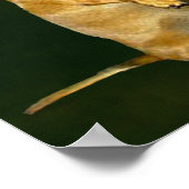 Hübsch für viele Leckereien Plakat (Ecke)