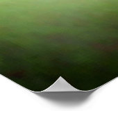 Hübsch Galaxy Green Poster (Ecke)