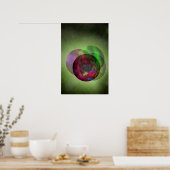 Hübsch Galaxy Green Poster (Küche)