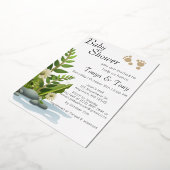 Hübsch Garden Baby Shower Foil Einladung (Gedreht)