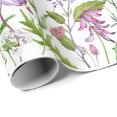 Hübsch Garden Blume Bienen Blumenkohl Botanische K Geschenkpapier (Rolleneckpunkt)