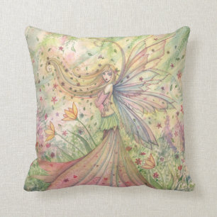 Hübsch Garden Blume Fairy Throw Kissen