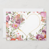 Hübsch Garden Blumendusche Einladung (Rückseite)