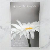 Hübsch Garden Daisy Paper Karte (Innenseite)