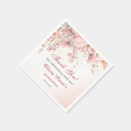 Hübsch Garden Wildblumen Süß 16 Serviette (Ecke)