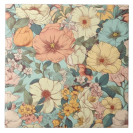 Hübsch Gartenblume Fliese