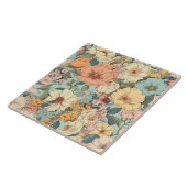 Hübsch Gartenblume Fliese (Seite)