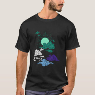 Hübsch Gay Male Pride Subtle Lgbtq Vincian Mlm T-Shirt