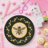 Hübsch-gelbe Blume Pappteller (Party)