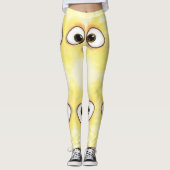 Hübsch Gelbe Leggings überrascht Augen - spieleris (Vorderseite)