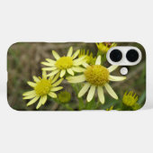 Hübsch-Gelbe Wildblumen iPhone Case (Rückseite (Horizontal))