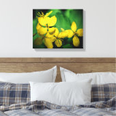 Hübsch Gelbe Wildblumen Leinwanddruck (Insitu (Schlafzimmer))