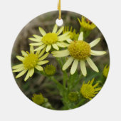 Hübsch Gelbe Wildblumen Ornamente (Hinten)