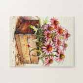 Hübsch gepflanzte Aster-Blume Puzzle (Horizontal)