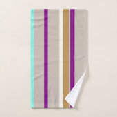 Hübsch gestreiftes HandtuchSet Badhandtuch Set (Handtuch)