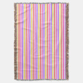 Hübsch gestrichelte Keule Decke (Vorderseite Vertikal)