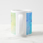 Hübsch Get Well Gedicht Jumbo-Tasse (Rückseite)