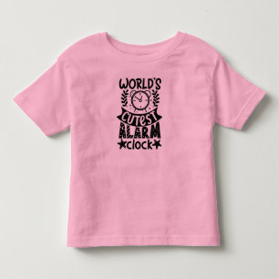 Hübsch geweckt Zitat rosa Kinderhemd Kleinkind T-shirt