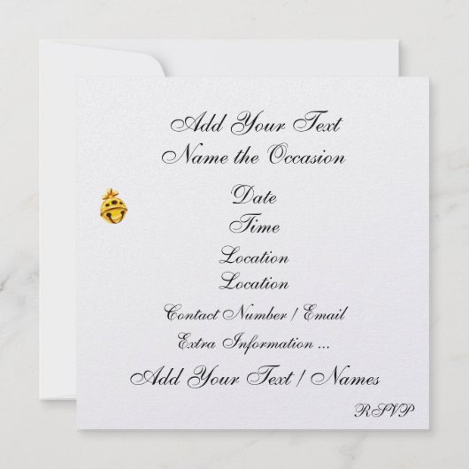 Hübsch Girl Retro Pop Einladung (Rückseite)