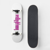Hübsch Girl Swagger Skateboard (Vorderseite)